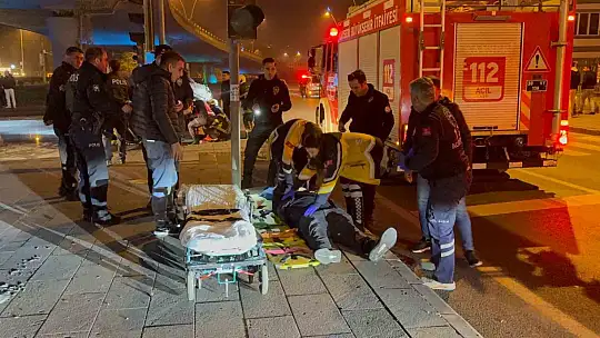 'Dur' ihtarına uymayarak kaçan otomobil takla attı: 2 yaralı