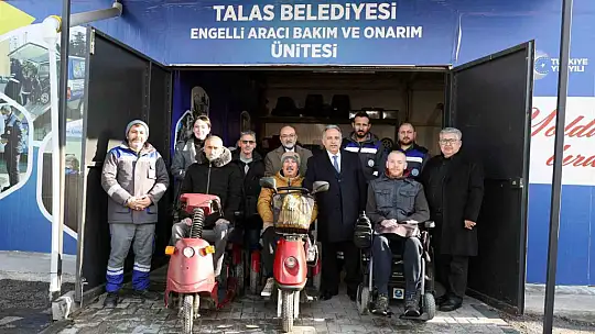 'Engelli aracı tamiri on numara bir hizmet'