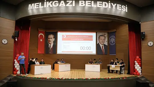 'Sen Yaparsın Melikgazi' Tarih Yarışması'nın finali yapıldı