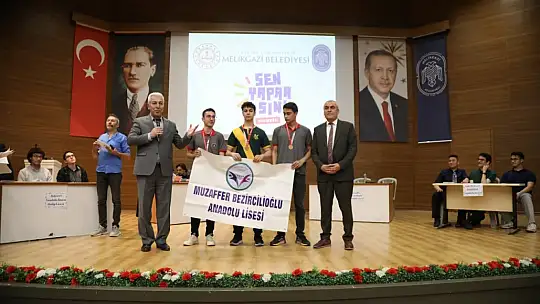 'Sen Yaparsın Melikgazi' Tarih Yarışması'nın finali yapıldı