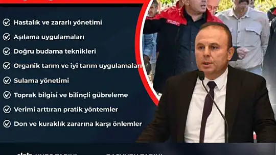 'Topraktan Sofraya Kapsamlı Bahçe Bakım Kursu' için başvurular başladı