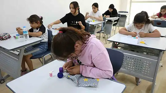 10 bin çocuk Melikgazi'nin yaz kurslarında tatilini dolu dolu geçirdi
