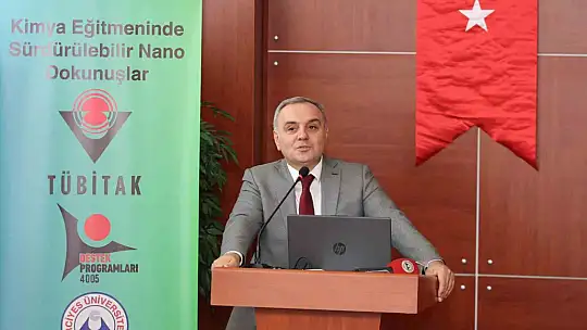 14 ilden kimya öğretmenleri ERÜ'de buluştu