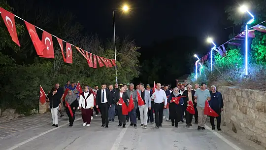 15 Temmuz Tomarza ve Bünyan'da coşkuyla kutlandı