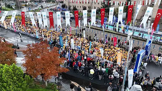 2024 Avrupa Spor Şehrinde 4'üncü uluslararası Kayseri Yarı Maratonu coşkusu