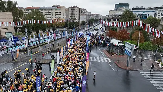 2024 Avrupa Spor Şehrinde 4'üncü uluslararası Kayseri Yarı Maratonu coşkusu
