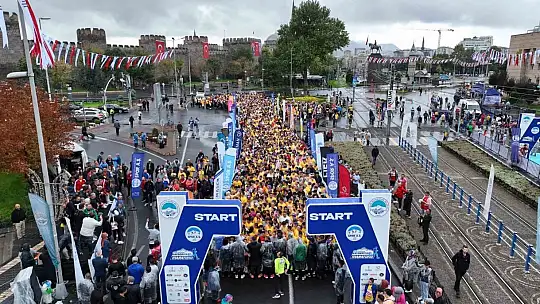 2024 Avrupa Spor Şehrinde 4'üncü uluslararası Kayseri Yarı Maratonu coşkusu