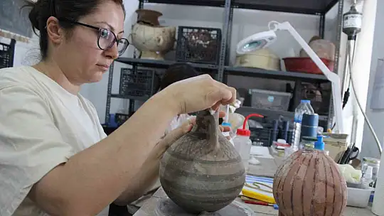 4 bin 500 yıllık eşsiz seramikler