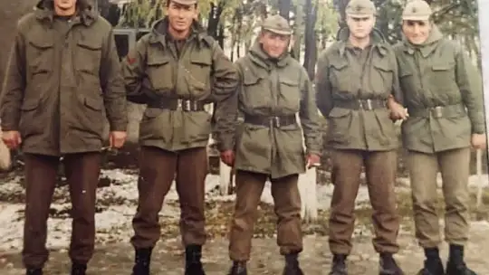 40 yıllık asker arkadaşları Kayseri'de buluştu