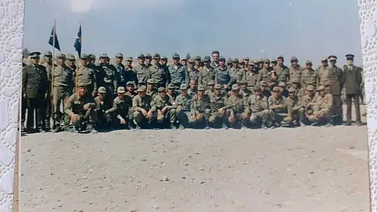 40 yıllık asker arkadaşları Kayseri'de buluştu