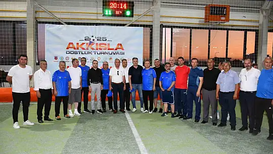5. Akkışla Dostluk Turnuvası, Kaymakam Engin Atilla'nın vuruşuyla başladı