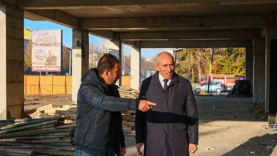 50 bin esnafın temsil edileceği KESOB'un yeni hizmet binası 78 günde yükseldi