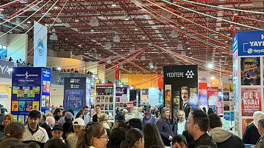 8. Kayseri Kitap Fuarı'na son iki günde yoğun ilgi