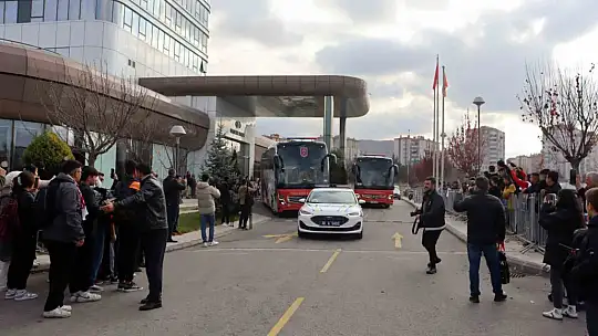 A Milli Takım, Kayseri'den ayrıldı