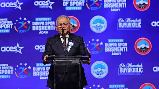 ACES Yönetim Kurulu Başkanı Lupatelli: '2029 Dünya Spor Başkenti yüzde 99.5 Kayseri olacak'
