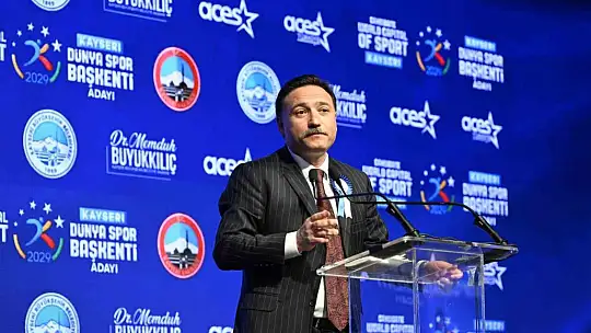ACES Yönetim Kurulu Başkanı Lupatelli: '2029 Dünya Spor Başkenti yüzde 99.5 Kayseri olacak'