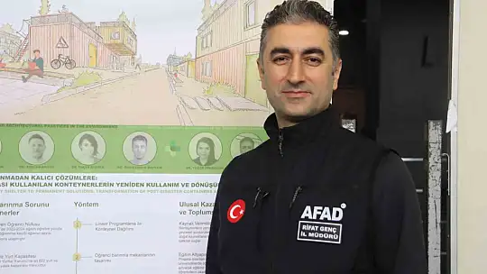 AFAD'ın konteynerleri öğrencilere yurt olacak