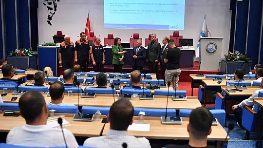 AFAD tarafından belediye personeline eğitim verildi
