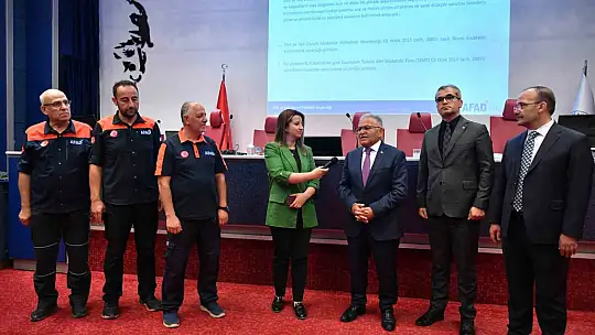 AFAD tarafından belediye personeline eğitim verildi