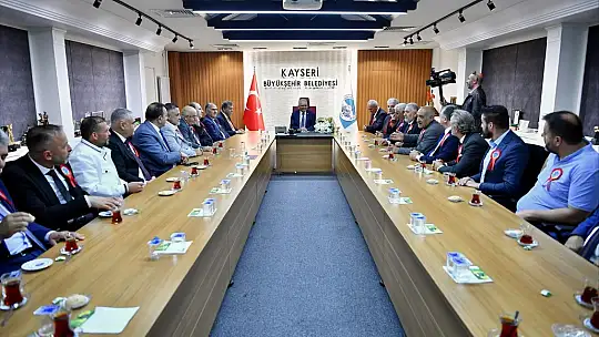Ahilik kutlama heyetinden Başkan Büyükkılıç'a ziyaret