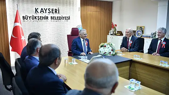Ahilik kutlama heyetinden Başkan Büyükkılıç'a ziyaret