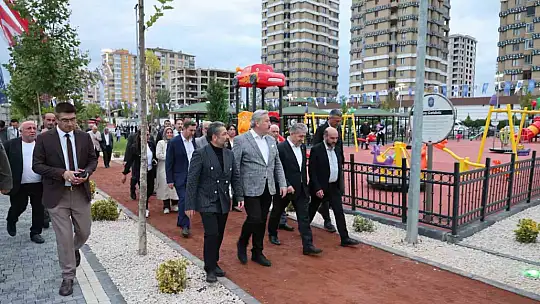 Ahmet Taş Parkı ve Sosyal Tesisi hizmete açıldı