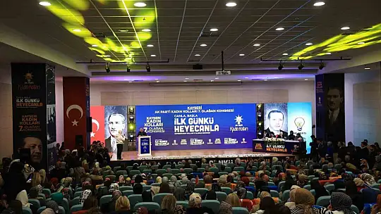 AK Parti 7'nci Olağan İl Kadın Kolları Kongresi yapıldı