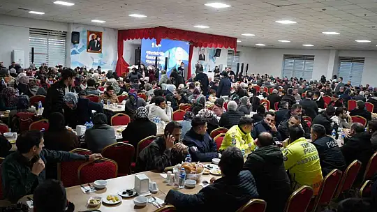 AK Parti Kayseri İl Başkanlığı Ramazan'da sahada