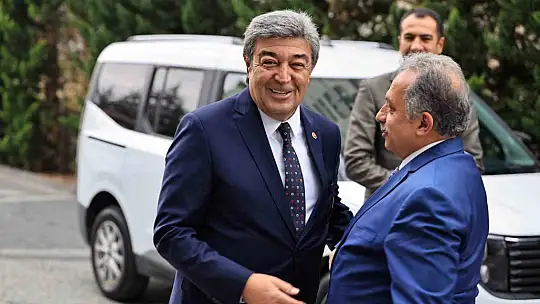 AK Parti Kayseri Milletvekili Dursun Ataş'tan Başkan Yalçın'a ziyaret