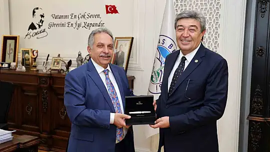AK Parti Kayseri Milletvekili Dursun Ataş'tan Başkan Yalçın'a ziyaret