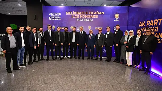 AK Parti Melikgazi'de Şahin güven tazeledi