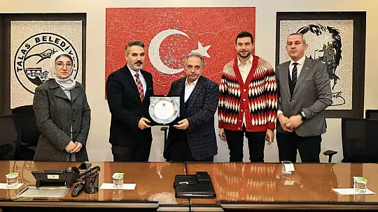AK Parti Talas Teşkilatı'ndan Başkan Yalçın'a ziyaret