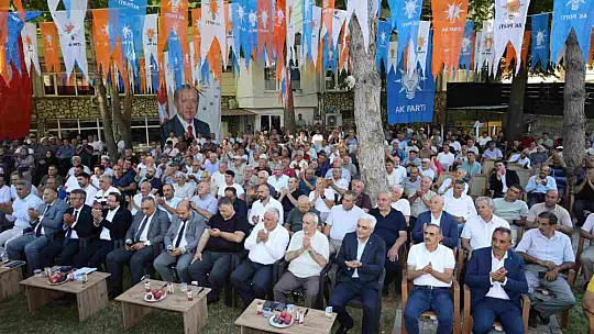 AK Parti Yahyalı İlçe Başkanı Sarıçiçek: 'Bizler bu yola koltuk sevdasıyla değil, hizmet sevdasıyla çıktık'