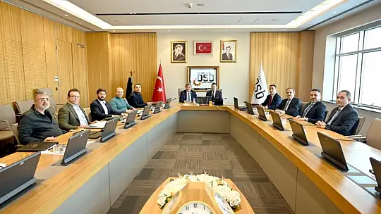 AK Partili Ataş, Kayseri OSB Yönetim Kurulu Toplantısı'na konuk oldu