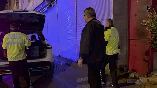 Alkol içip trafiğe çıkan şoför, polisi suçladı: 'Ekmeğimi sen mi vereceksin'