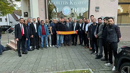 Almanya ziyaretini tamamlayan Cıngı, yurda döndü