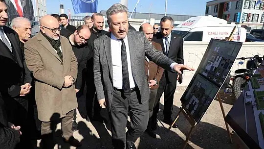 Altınoluk Mahallesi'nde yatay mimarinin temelleri atıldı