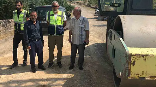 Amarat mahallesine 55 milyon TL'lik sıcak asfalt