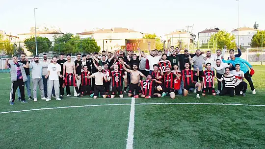 Ambar Kızılırmakspor şampiyon