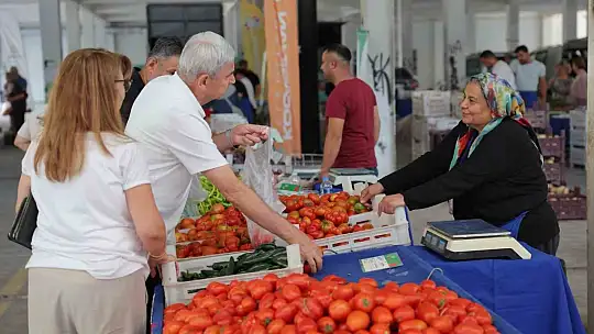 Anadolu'da tek, Türkiye'de sayılı olan 'Yüzde 100 Ekolojik Pazar' açıldı