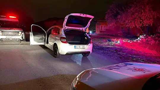 Antalya'dan çalınan otomobil Kayseri'de yakalandı: 1 gözaltı
