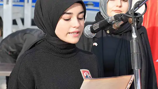 Atatürk Tomarza'da anıldı