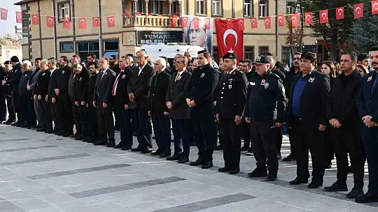 Atatürk Tomarza'da anıldı