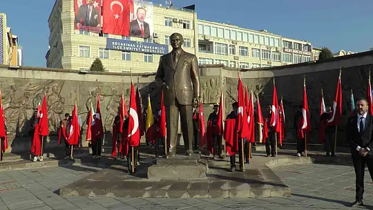 Atatürk'ün Kayseri'ye gelişinin 105. yılı kutlandı
