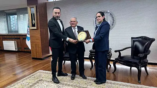 Avrupa Kayserili İşverenler Birliği'nden Başkan Büyükkılıç'a ziyaret