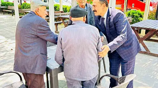 Avşar Aslan Tomarzalılarla bayramlaştı