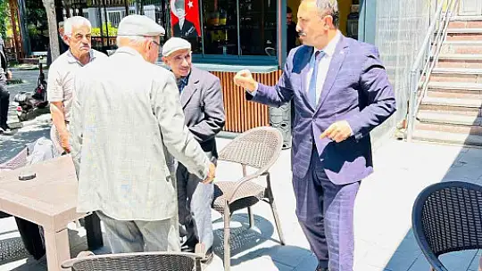 Avşar Aslan Tomarzalılarla bayramlaştı