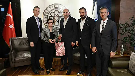 Avusturya'nın Ankara Büyükelçisi ile Ticaret Müşavirinden KTO'ya ziyaret