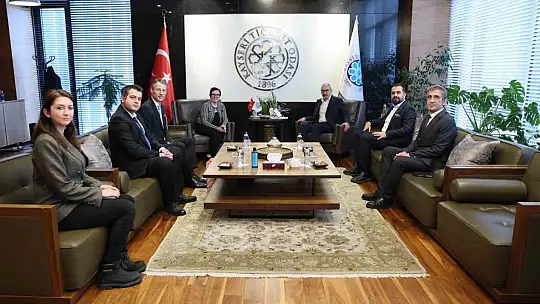 Avusturya'nın Ankara Büyükelçisi ile Ticaret Müşavirinden KTO'ya ziyaret
