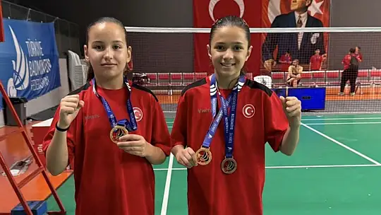 Badminton'da Kayseri'ye iki madalya